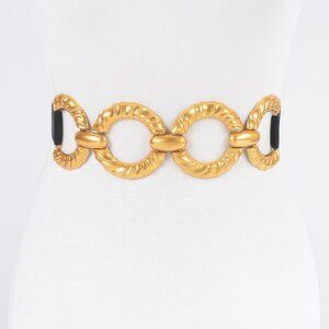 Multi Metal Buckle Elastic Belt